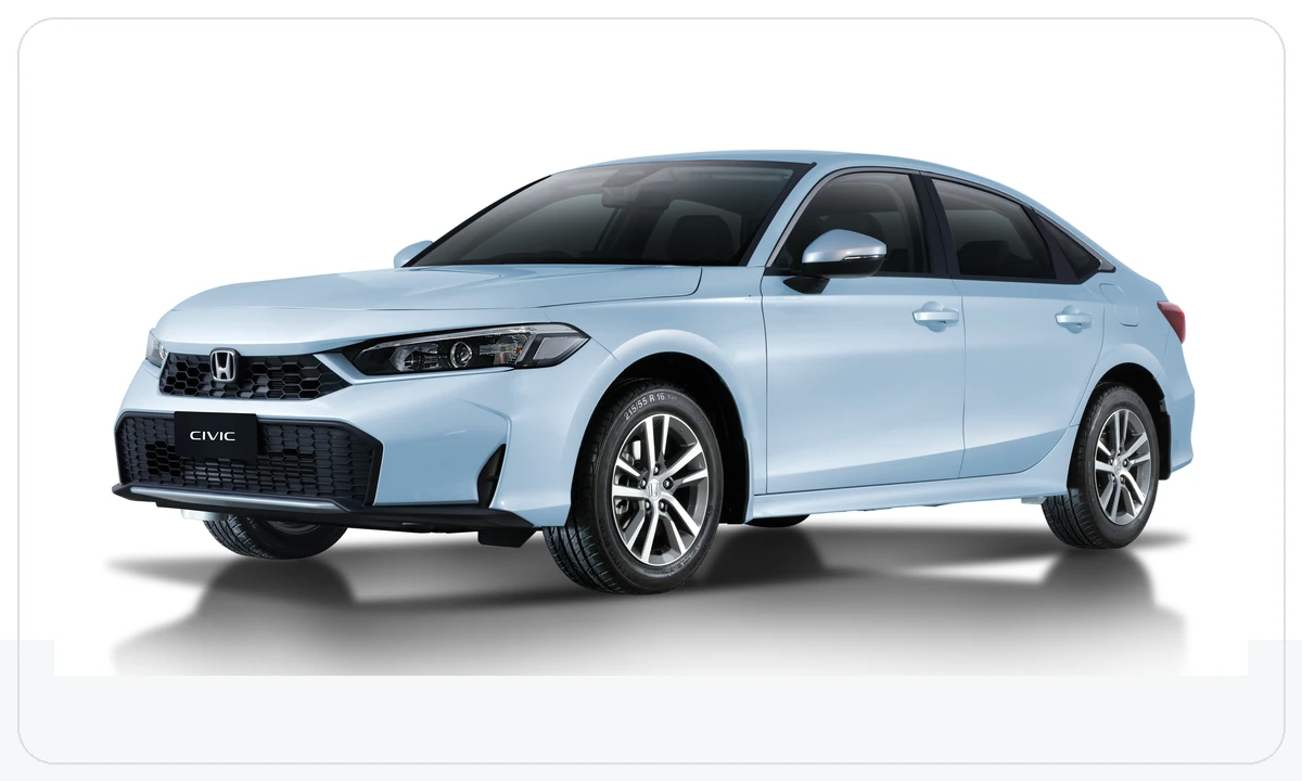 Current-generation Honda Civic rental car in Pakistan